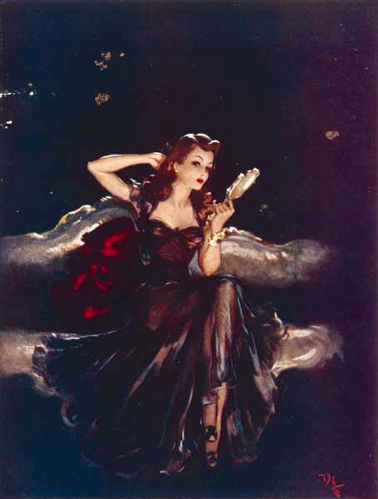 David Wright oil painting